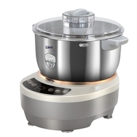 Mesin Pengolah Makanan Laris Manis, Mixer Adonan Komersial, Peralatan Bakery 5L 7L, Mixer Adonan Spiral untuk Pizza dan Mie