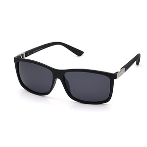 Lunettes de soleil de sport polarisées, monture intégrale rectangulaire, UV400, usage extérieur, modèle unisexe adulte 5005 - Product Image 5