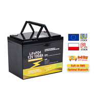 Batterie au lithium-fer-phosphate de stockage d'énergie bms pour batteries 12V 24V 36V 48V batterie au lithium solaire Lifepo4