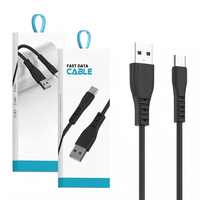Kabel Data Pengisian Cepat USB Type-C Terjalin dengan Sinkronisasi 3A untuk Perangkat iPhone - Panjang 3/6/10 kaki