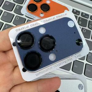 Protector de Lente de Cámara Metálico, Convierte para iPhone 16, 15, <span class=keywords><strong>14</strong></span> Pro a 17 Pro Max, Conversor de Cámara Completo - Product Image 3