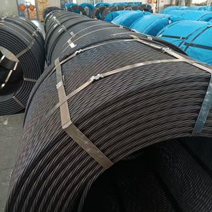 เส้นเหล็กพีซีปลายตายแบบขึ้นรูป12.9มม. เกลียวเหล็กคอนกรีต1860MPa ต่อการดึง - Product Image 2