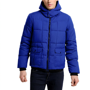 KIJQJ1 Veste d'hiver personnalisée pour hommes Stand de décoration de broderie en diamant pour garçons, vêtements d'extérieur à la mode pour l'extérieur - Product Image 4
