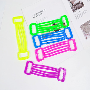 ของเล่นบีบคลายเครียดแบบยืดหยุ่น ขนาด 19 ซม. ทำจาก TPR สีสันสดใส รูปทรงเส้นใย งอได้ นุ่ม ยืดหยุ่น ขายส่ง - Product Image 3