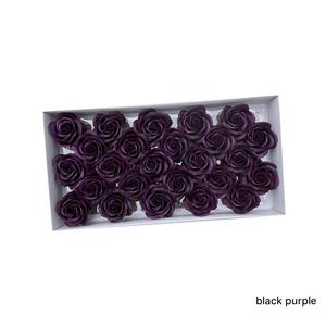 ดอกกุหลาบผ้าไหมขนาดเล็ก 4 ซม. ขายส่งราคาถูก สำหรับตกแต่งเค้ก - Product Image 3