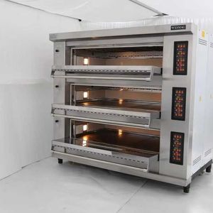 Lò nướng kỹ thuật số đa năng 220V mới Lò nướng đối lưu đa chế độ 6 khay dễ dàng làm sạch bằng thép không gỉ tiết kiệm năng lượng - Product Image 1