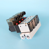 Buon prezzo valvola solenoide blocco 3v210-08 1/4 npt 12v 24v 220v aria elettrico pneumatica 3 vie collettore elettrovalvola 24v