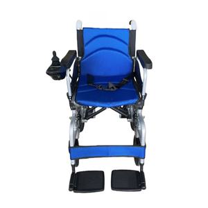 Fauteuil roulant électrique pliable certifié CE ISO avec 2 moteurs à balais en acier au carbone, batterie au lithium 12Ah - Product Image 3