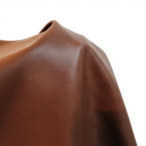 Water Resistance Finish Genuine <b>Leather</b> Sheet Custom Length & Thickness Durable Finest Quality <b>Leather</b> Grain Brown Color - Product Image 1