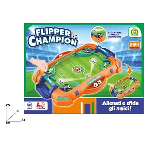 Jeu de football Flipper Champion 33x25x6 cm pour enfants de 3 ans et plus, 1-2 joueurs, jouet éducatif - Product Image 3