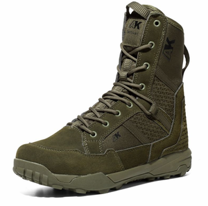 Botas de Combate Ligeras TSB4 Verdes, Color Coyote, Marrón y Negro, para Primavera, Otoño y Verano, 3 Estaciones, Zapatos de Gamuza, Botas AK - Product Image 5
