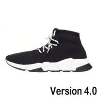 Chaussures de créateur unisexe Graffiti Blanc Noir Rouge Beige Rose Semelle transparente à lacets Jaune fluo Baskets de sport
