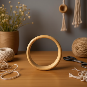 Anello in bambù Ilan 10 cm per artigianato e decorazioni - Product Image 3