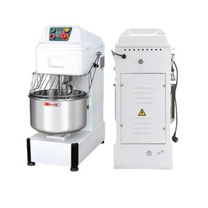 Máquina mezcladora de masa de pan eléctrica resistente automática Industrial de alta calidad, mezcladora de masa en espiral de 75kg - Product Image 2