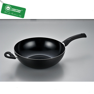Juego de Utensilios de Cocina Antiadherentes de Aluminio Personalizables de 8 Piezas, Sartenes Wok y Utensilios de Cocina de Piedra Médica de Vidrio - Product Image 6