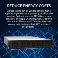 Serveur en rack SR650 V2 2U avec double processeur Intel Xeon Scalable pour centre de données