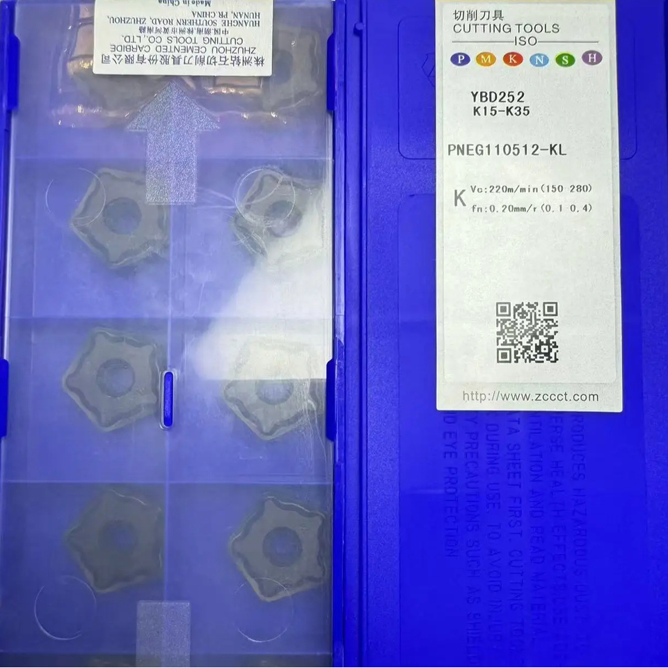 Zcc Onhu Ybg205 Onhu060408-pm Milling Cutter Inserts Cnc Cutting Tools Carbide Tips Tungsten Carbide Powder