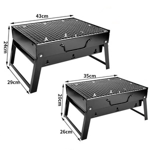 Parrilla Portátil de Carbón – Tipo Cajón, Plegable y Desmontable, Parrilla para Acampar al Aire Libre Antioxidante – La Más Vendida Transfronteriza - Product Image 2