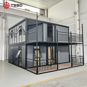 Voll möblierte 20ft 30ft 40ft Fertighäuser Polen 2-stöckiges Container haus Irland 3 Schlafzimmer mit Küche und Wohnen - Product Image 2