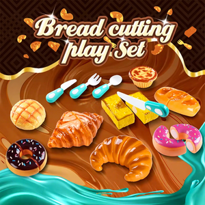 Juego de Juguetes Educativos de Cocina para Niños: Set de Comida de Juguete para Cortar, Accesorios de Cocina Preescolar para Niños Pequeños - Product Image 3