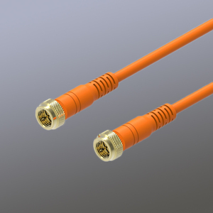 F-tipo de conectores macho RG6 chapado en oro Compatible <span class=keywords><strong>Cable</strong></span> Coaxial con HDTV/VHS/satélite/receptores/ las antenas de <span class=keywords><strong>TV</strong></span> - Product Image 5