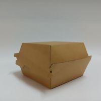 Carton d'expédition en papier kraft SP1979 en gros, spécial pour l'emballage de poulet frit et de pains à burger