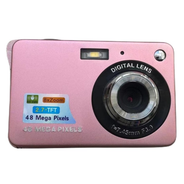 2025 New Hot Selling XD Small Size COMS Digital Camera HD Resolution Rechargeable Battery Image Stabilization 2"-3" TFT LCD Mega