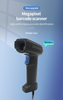 Lecteur de codes-barres sans fil portable 1D 2D à vente chaude Lecteurs de codes-barres OEM Scanner de code QR pistolet