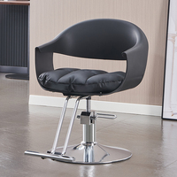 Chaise de barbier en cuir PU de haute qualité, très vendue, pour mobilier de salon commercial, design contemporain, utilisation en école et en hôpital