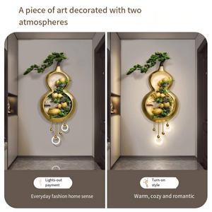 Arte Mural Decorativo LED 3D Moderno Personalizado al por Mayor, Decoración Abstracta para Colgar en la Pared del Hogar - Product Image 6