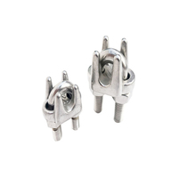 Clips de câble métallique en acier inoxydable DIN741 M2 304/316 Clip de câble de 2mm