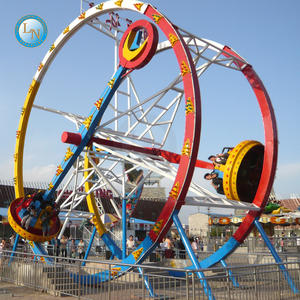 Gran Noria Extrema para Diversión Familiar, Atracción de Acero y Fibra de Vidrio para Exteriores, Certificación CE, Capacidad para 12 Personas, para Parques de Aventura - Product Image 5