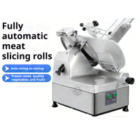 Commerciële automatische elektrische desktop-vlees snijmachine, multifunctioneel voor bevroren fruit, groenten en voedsel, met 220V motor