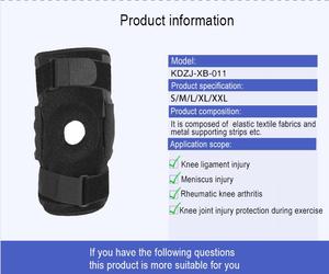 Productos de rehabilitación posterior a la operación, soporte de férula de rodilla con bisagras ROM - Product Image 5