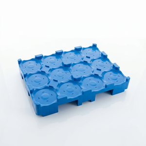 Scaffale di stoccaggio della bottiglia d'acqua da 5 galloni monofacciale per pallet resistente e ad alta densità di migliore qualità per il trasporto - Product Image 2