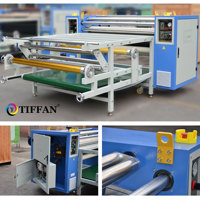 Machine d'impression rouleau à rouleau grand format, presse à chaud, calandre rotative, machine de transfert thermique par sublimation