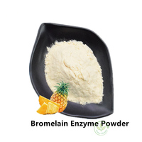 Trypsine de papaïne et de bromélaïne en vrac Usp 5000 GDU Attendrisseur de viande Pulver Enzyme Nattokinase