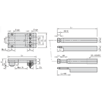 Serrures de loquet HASCO de haute précision ZZ4 moulage par injection en plastique verrouillage Double face avec pièces de vis de verrouillage de loquet pour moule
