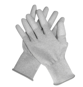 Guantes de Seguridad para Trabajo con Pantalla Táctil, Recubiertos de PU Antiestático ESD de Calibre 13, para Electrónica, Ensamblaje y Trabajos Sensibles a la Electricidad Estática - Product Image 1