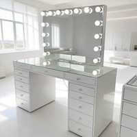 Vente en gros d'usine, éclairage moderne, miroir de coiffeuse, commode de chambre à coucher