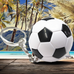 Porte-clés sportif en PVC 3D mini dessin animé - Design baseball, football, basketball, volley-ball, léger, cadeau - Product Image 2