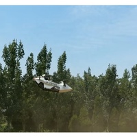 YIVTOL S ZERO, véhicule aérien à pilote unique, 55 minutes d'autonomie, 120 kg, nouvelle conception en fibre de carbone pliable, caméra 4K, EVTOL, positionnement GPS, voiture volante