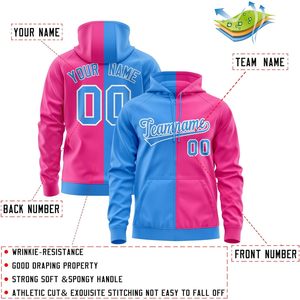 Custom Unisex Varsity Hoodie Full Zip Personalized <b>Name</b> Number Fleece Sweatshirt Autumn Casual Sport Jacket - Product Image 3