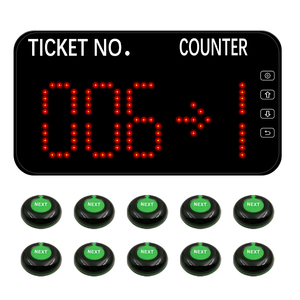 Sistem pemanggil antrian nirkabel untuk dapur atau rumah sakit untuk menelepon pelayan pelayan layanan makanan dan mengambil atau obat - Product Image 6