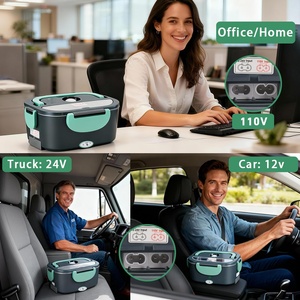 Boîte à lunch chauffante électrique portable personnalisée 12V 110V 220V pour la maison - Product Image 2