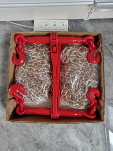 2200 एलबीएस भारी शुल्क श्रृंखला रैचेट ड्रॉप जाली कार्बन स्टील लीवर मिश्र धातु लोड बिंदर बाध्यकारी डबल हुक सादे फिनिश - Product Image 2