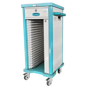 Rumah Sakit Troli Baris Tunggal Kasus Lama Catatan Pasien Medis File Grafik Pemegang - Product Image 3