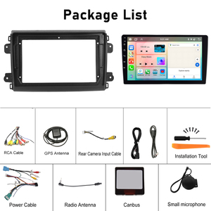 Podofo Double Din Android Autoradio 4 + 64G 9 pouces Autoradio sans fil Carplay Android Auto Pour Fiat Ducato <span class=keywords><strong>2021</strong></span> IPS DSP WIFI RDS - Product Image 6