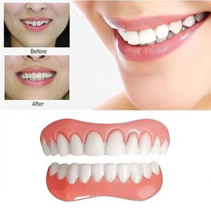 Venta al por mayor <span class=keywords><strong>dentaduras</strong></span> postizas superior e inferior carilla sonrisa perfecta ajuste cómodo accesorio de dentadura flexible - Product Image 6