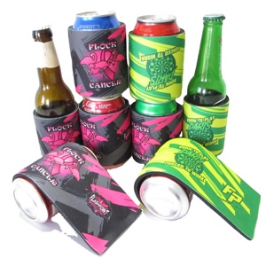 RYO 12oz 355ml Neoprene Waterproof Beer Can Coolers Slap Wrap Style Cooler Bags - Product Image 1